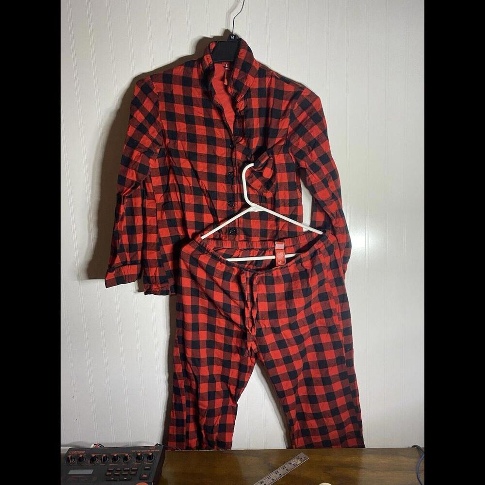 Target Pajama Set Red Size Small